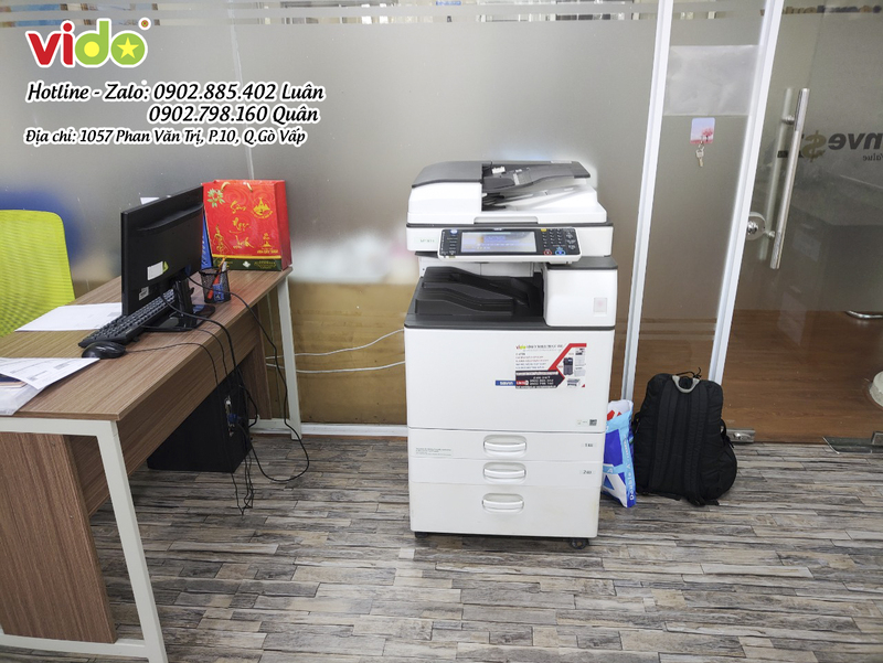 Cho thuê máy Photocopy Ricoh 3054 trắng đen tại quận 1, HCM - Cho Thuê Máy Photocopy Vido - Công Ty TNHH Dịch Vụ Tin Học Vido